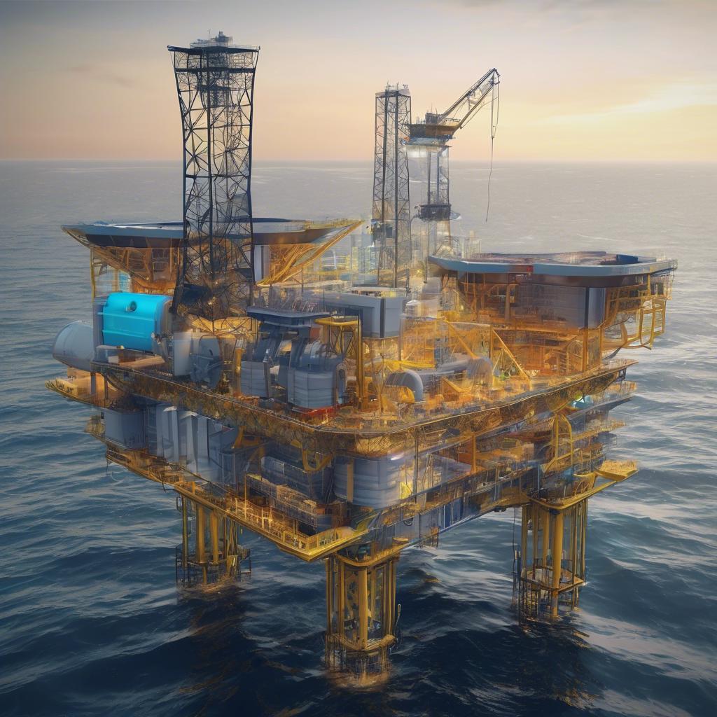 West African offshore platform using AI systems